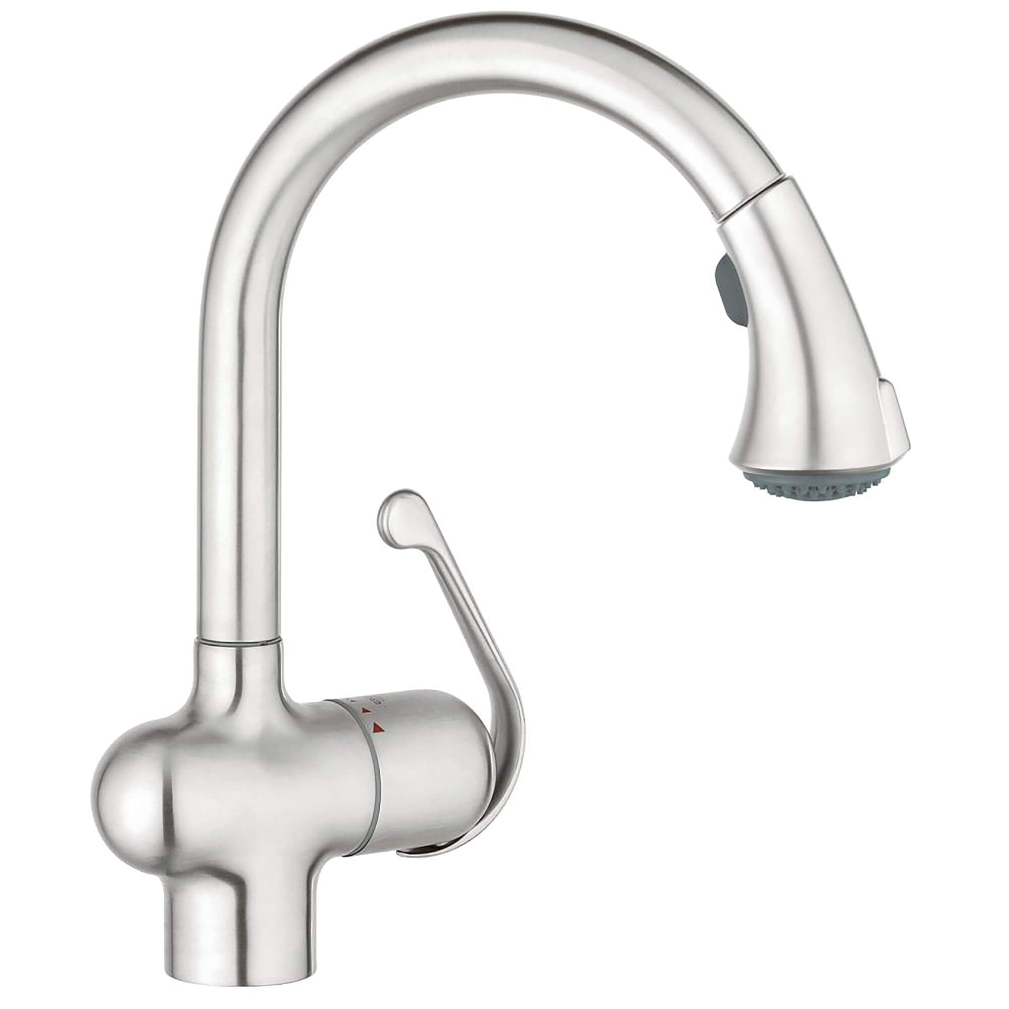 Single-Handle Pull Down Kitchen Faucet Dual Spray 1.75 GPM